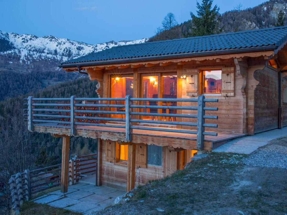 Chalet Le Cerf La Tzoumaz Exteriér fotografie