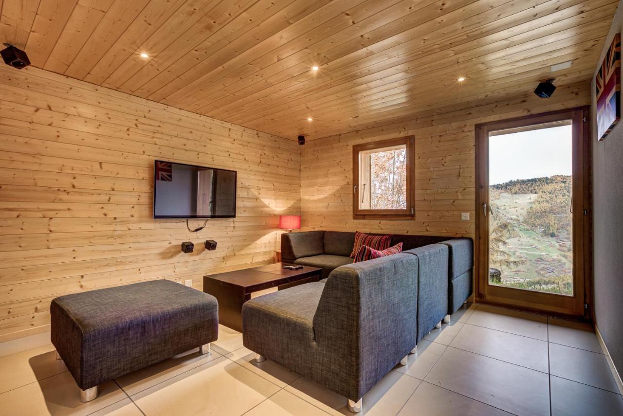 Chalet Le Cerf La Tzoumaz Exteriér fotografie
