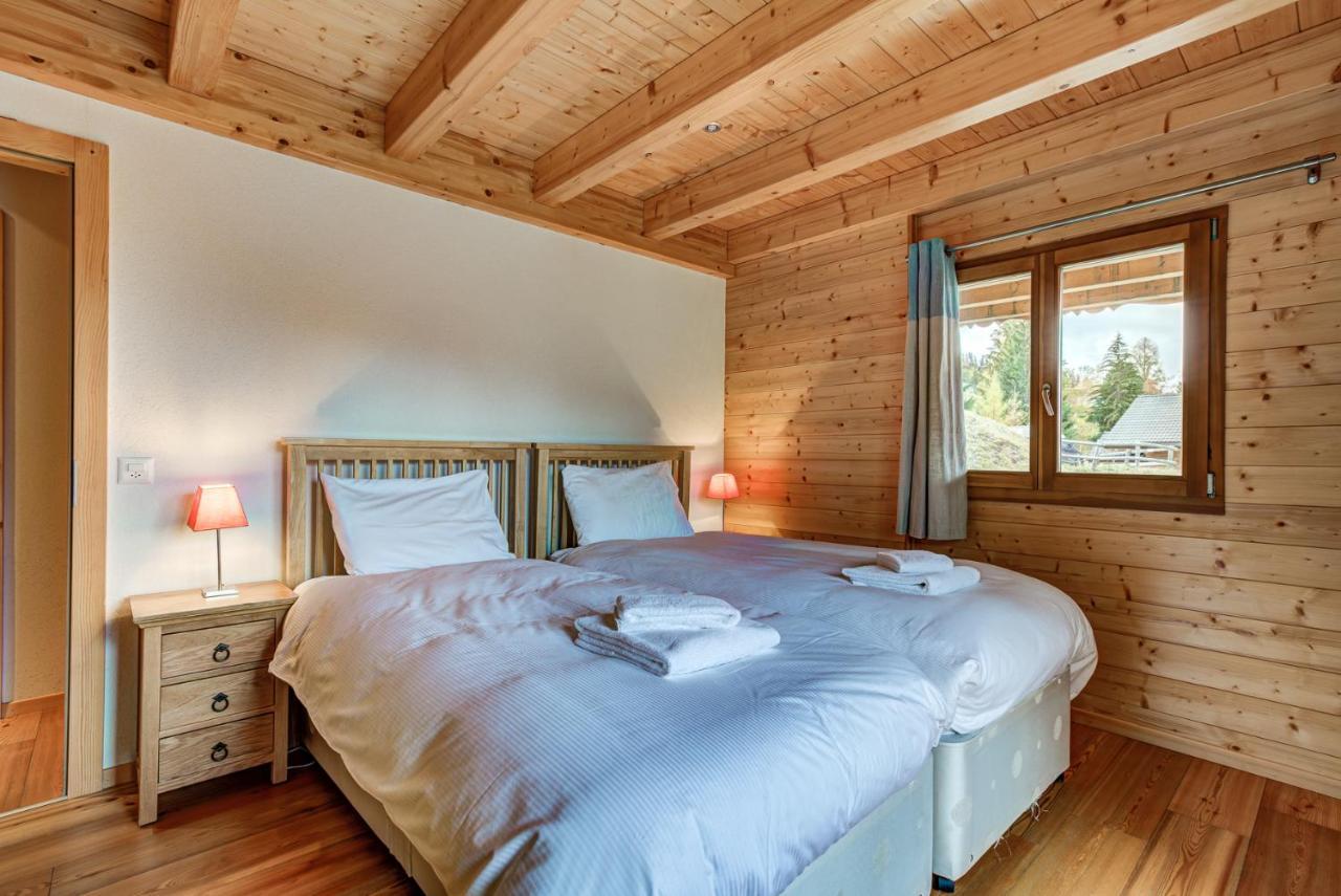 Chalet Le Cerf La Tzoumaz Exteriér fotografie