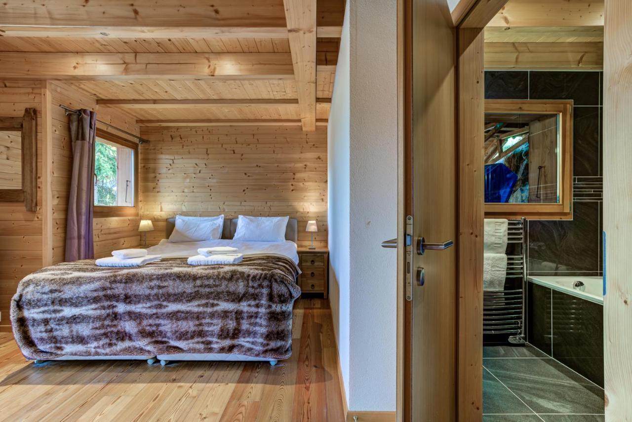 Chalet Le Cerf La Tzoumaz Exteriér fotografie